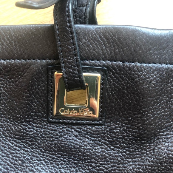 Calvin Klein Black Leather Purse - Picture 2 of 4